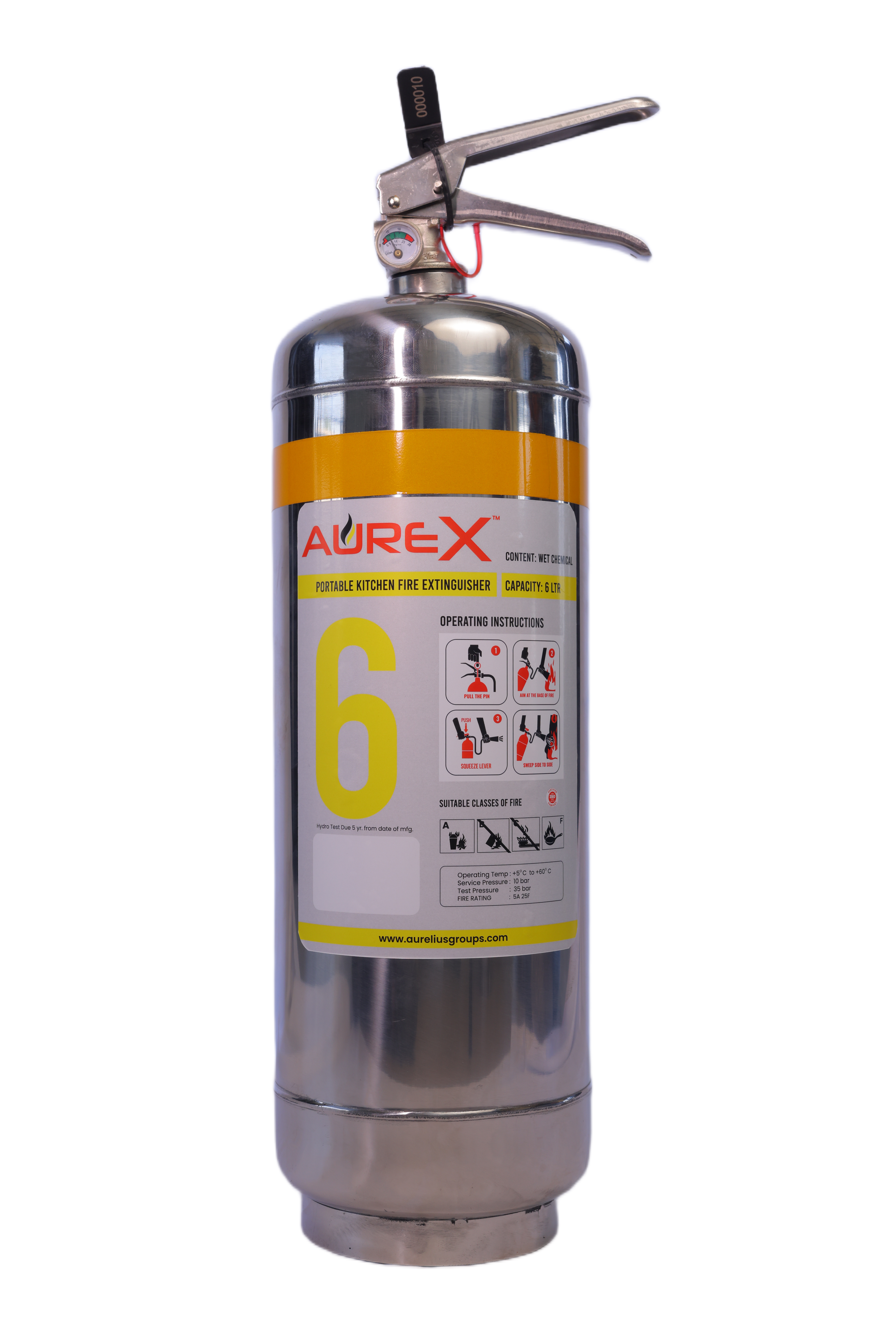 K-Type 6 KG Fire Extinguisher